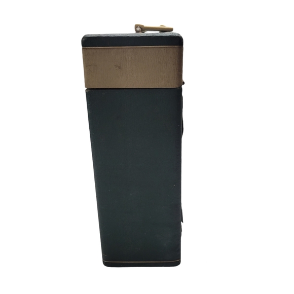 Vintage Wakefield Vinyl Record Storage Case Green - Picture 5 of 9